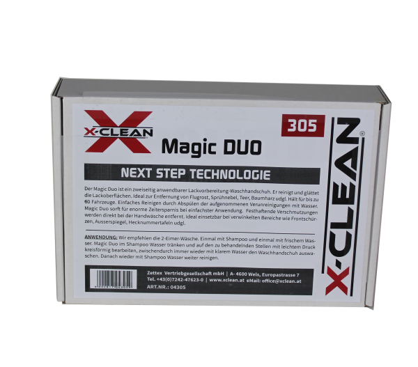 X-Clean Magic Duo Waschhandschuh